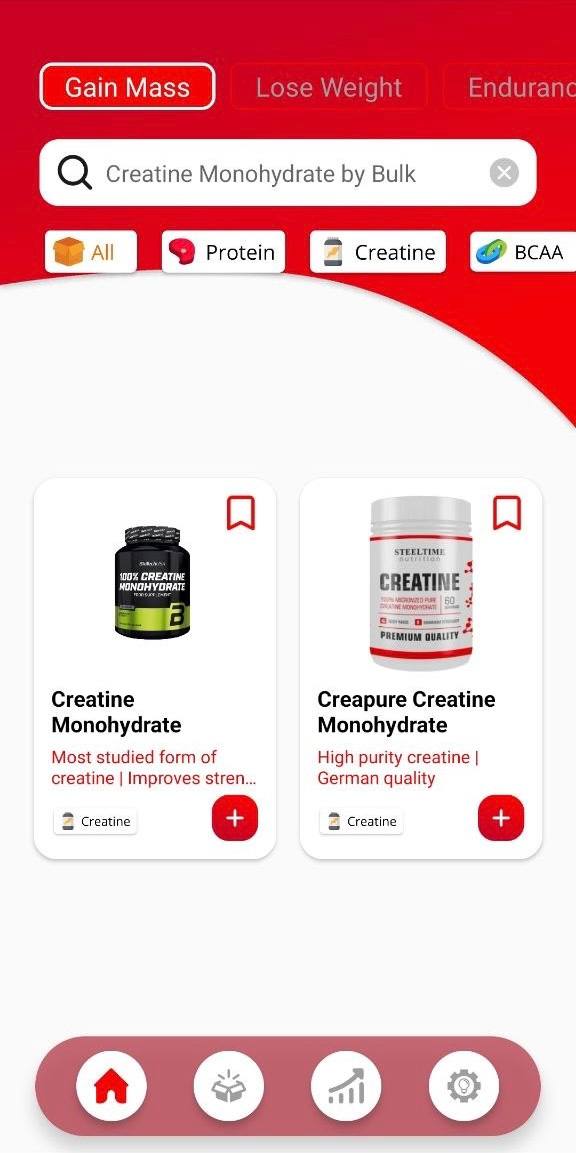 Routine calendar screen